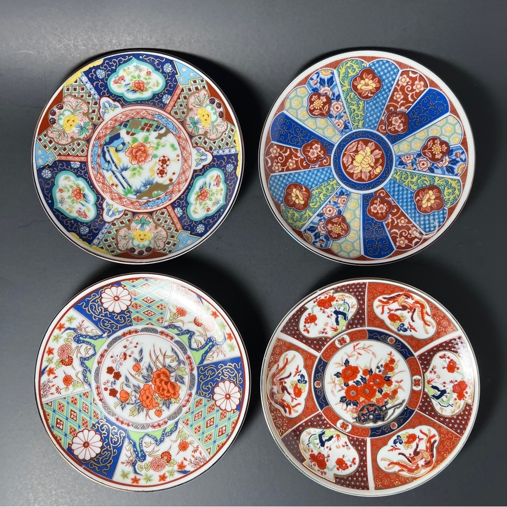 Imari Wall Plaque Set